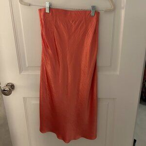 Aritzia Midi, Silky Skirt